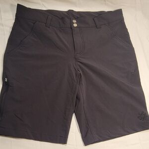 Men's Black Hybrid Performance UPF 50+ Shorts with Zip Pocket